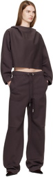 Jean Paul Gaultier Brown 'The Embossed Gaultier' Hoodie