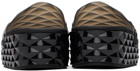 Jimmy Choo Black Diamond Slides