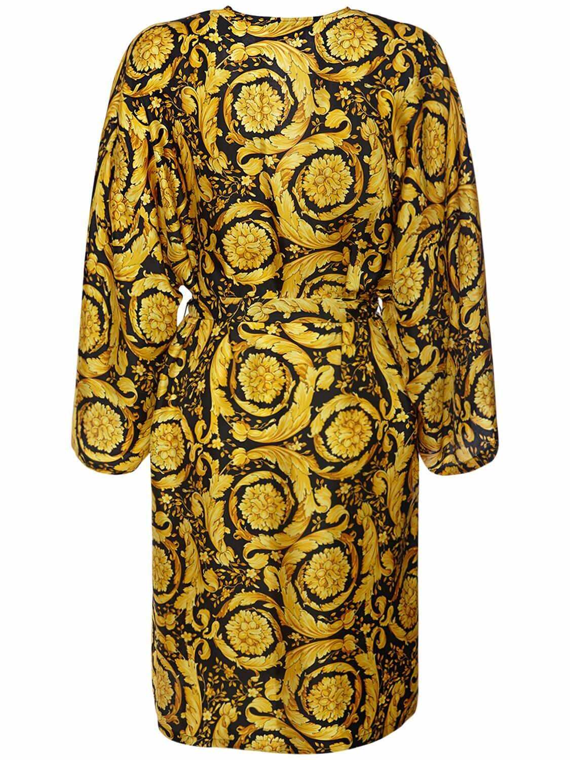 VERSACE ワンピース Wool gabardine minidress956227 23AW NEW】VERSACE_women / BAROCCO ノースリーブミニドレス