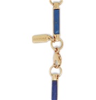 Foundrae - 18-Karat Gold and Lapis Lazuli Bracelet - Gold