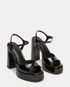 Steve Madden Liandra Heels in Black Patent