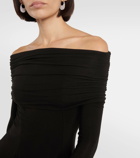 Didu Off-shoulder asymmetric top