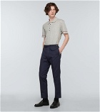 Thom Browne - Cotton-blend low-rise pants