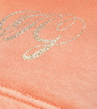Jean Paul Gaultier - Glitter-embellished cotton knit beanie