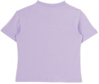 Palm Angels Baby Purple Rainbow T-Shirt