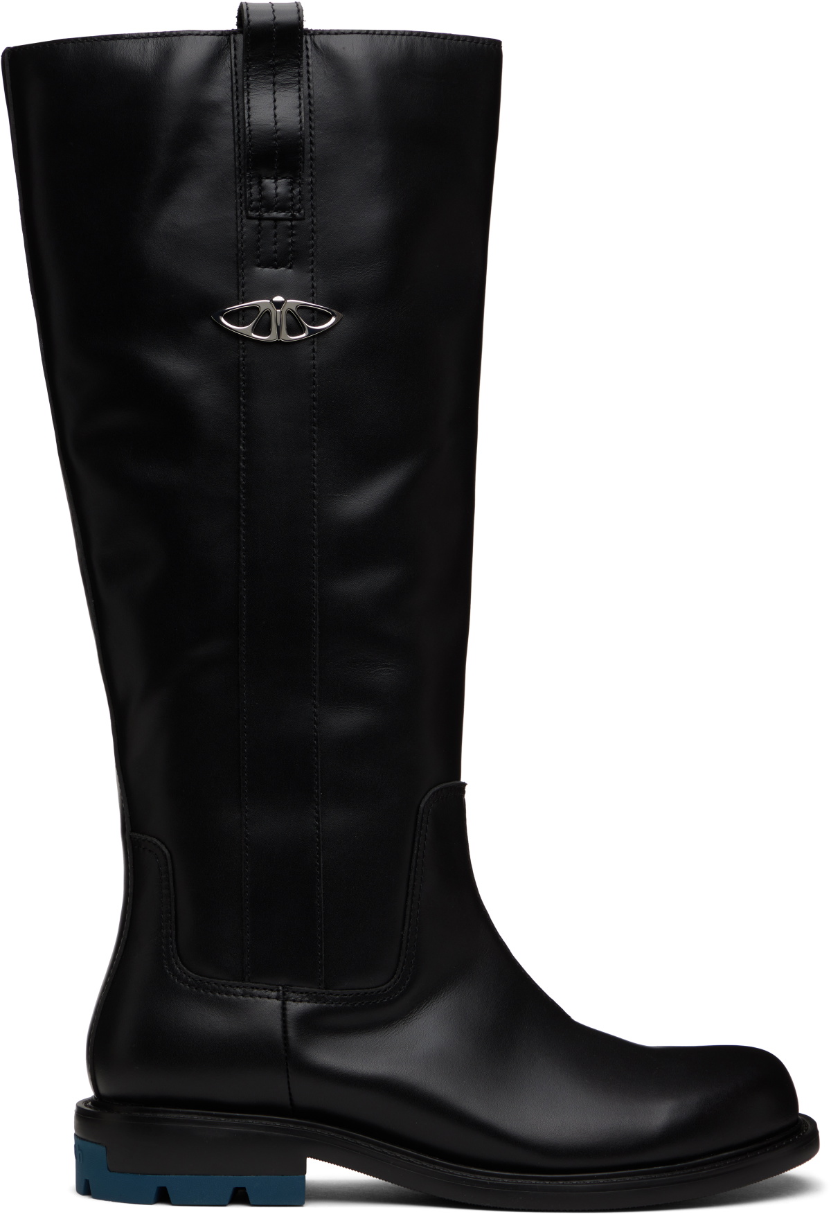 both Black Re:Re Knee Boots