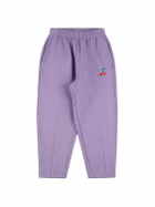 BOBO CHOSES Cherry Embroidered Cotton Sweatpants