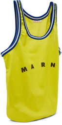 Marni Yellow Logo Tote