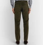 Anderson & Sheppard - Slim-Fit Cotton-Corduroy Trousers - Green