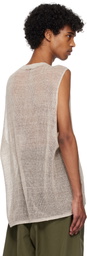 Jan-Jan Van Essche Beige #62 Tank Top