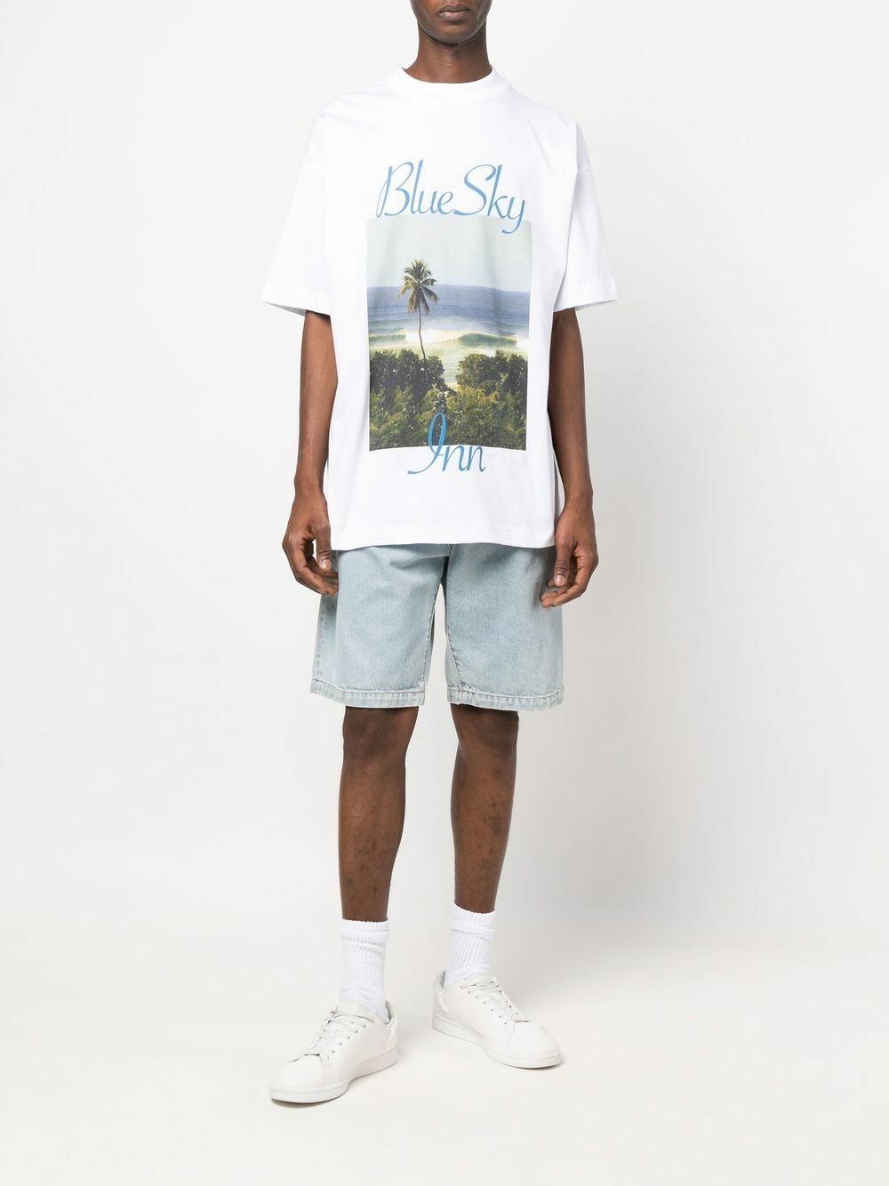 BLUE SKY INN - Cotton Printed T-shirt