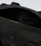 Moncler Leather-trimmed duffel bag