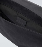 Loewe Flex Mini canvas and suede messenger bag