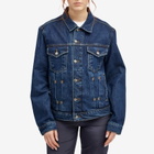 Daily Paper Women's Bomi Denim Jacket in Blue