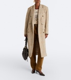 Marant Etoile Pilda herringbone double-breasted coat