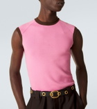 Versace Cotton tank top