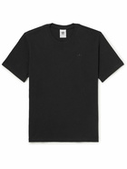 adidas Originals - Ozworld Logo-Embroidered Cotton-Jersey T-Shirt - Black