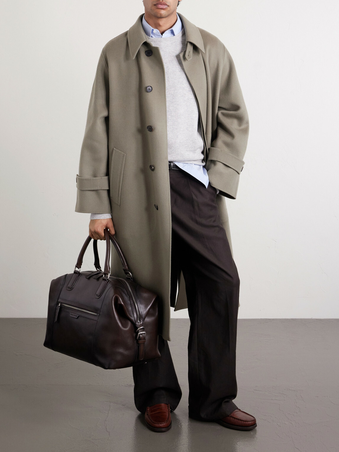 Officine Creative - Jules006 Full-Grain Leather Weekend Bag