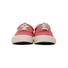 Polo Ralph Lauren Red Twill Thorton Sneakers