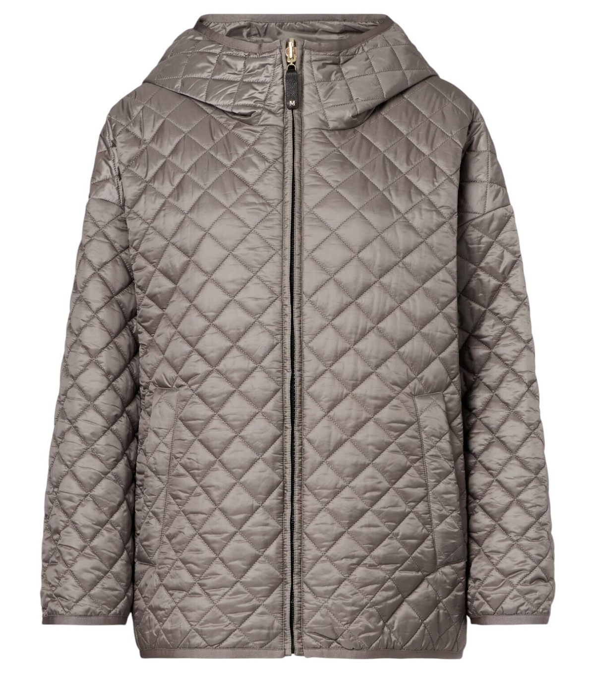 MAX MARA - Caronte Camel Double Breasted Long Coat Max Mara