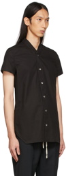 Rick Owens Black Golf Shirt