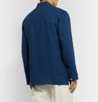 Favourbrook - Linen Overshirt - Blue
