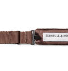 Turnbull & Asser - Pre-Tied Cotton-Velvet Bow Tie - Brown