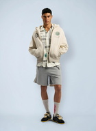 Palm Angels Curved Logo Track Shorts