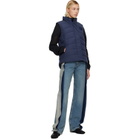 Canada Goose Blue 'Tonal Label' Freestyle Down Vest