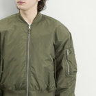 Entire Studios Men's Cropped Broad Bomber Jacket in Khaki