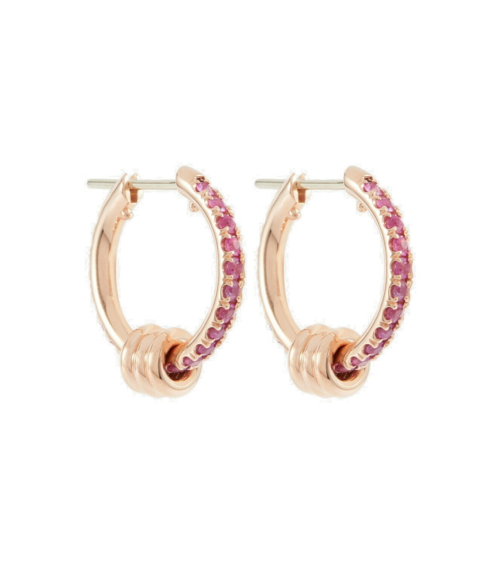 Photo: Spinelli Kilcollin - Ara 18kt rose gold earrings with sapphires