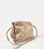 Loewe Bunny Flamenco Medium leather clutch