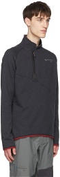 Klättermusen Grey Falen Zip-Up Sweatshirt
