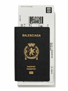 Balenciaga - Passport Logo-Debossed Leather Bifold Wallet
