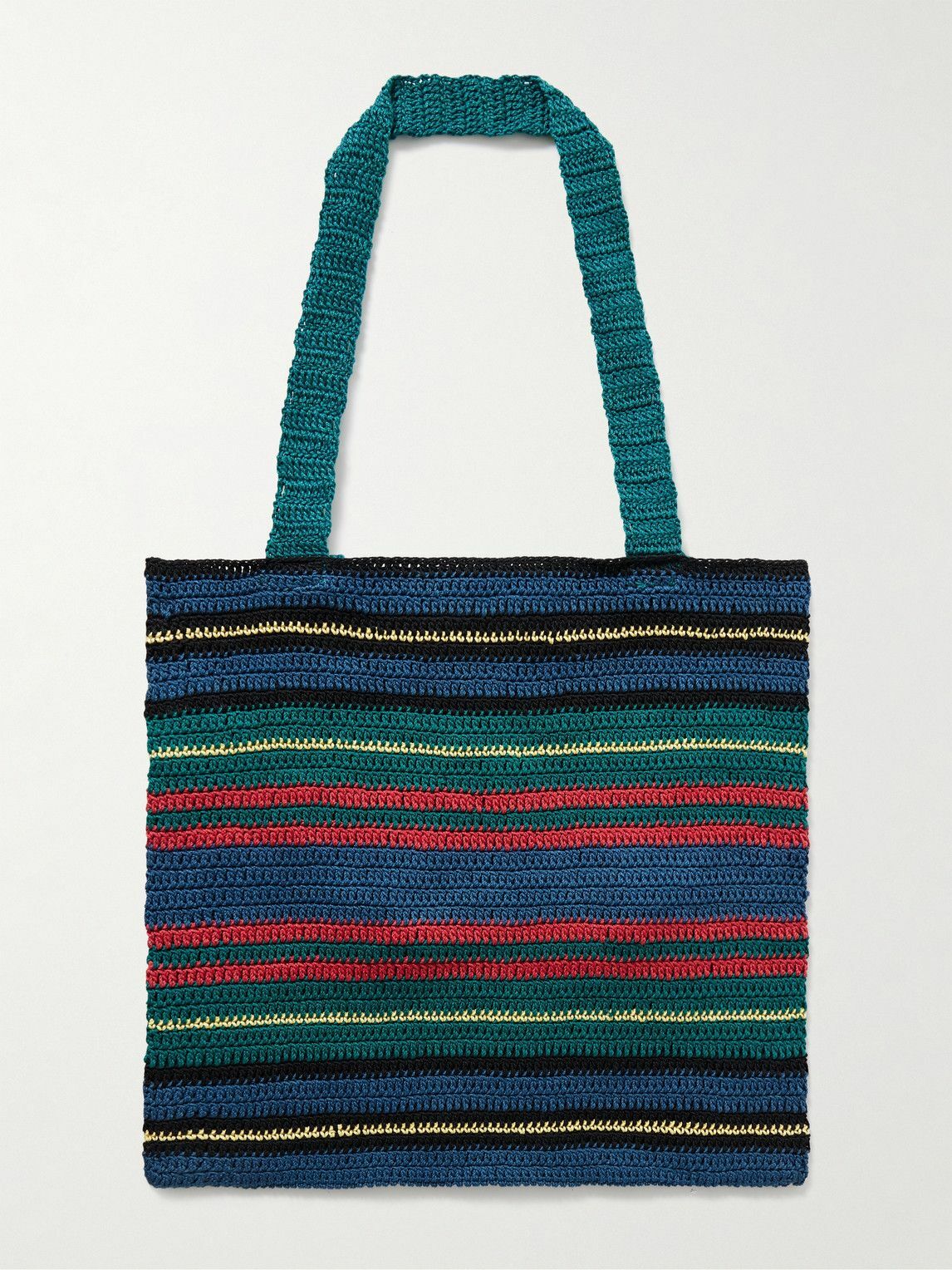 BODE - Riverbank Crocheted Cotton Tote Bag