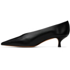 Le Monde Beryl Black Babouche Kitten Heels