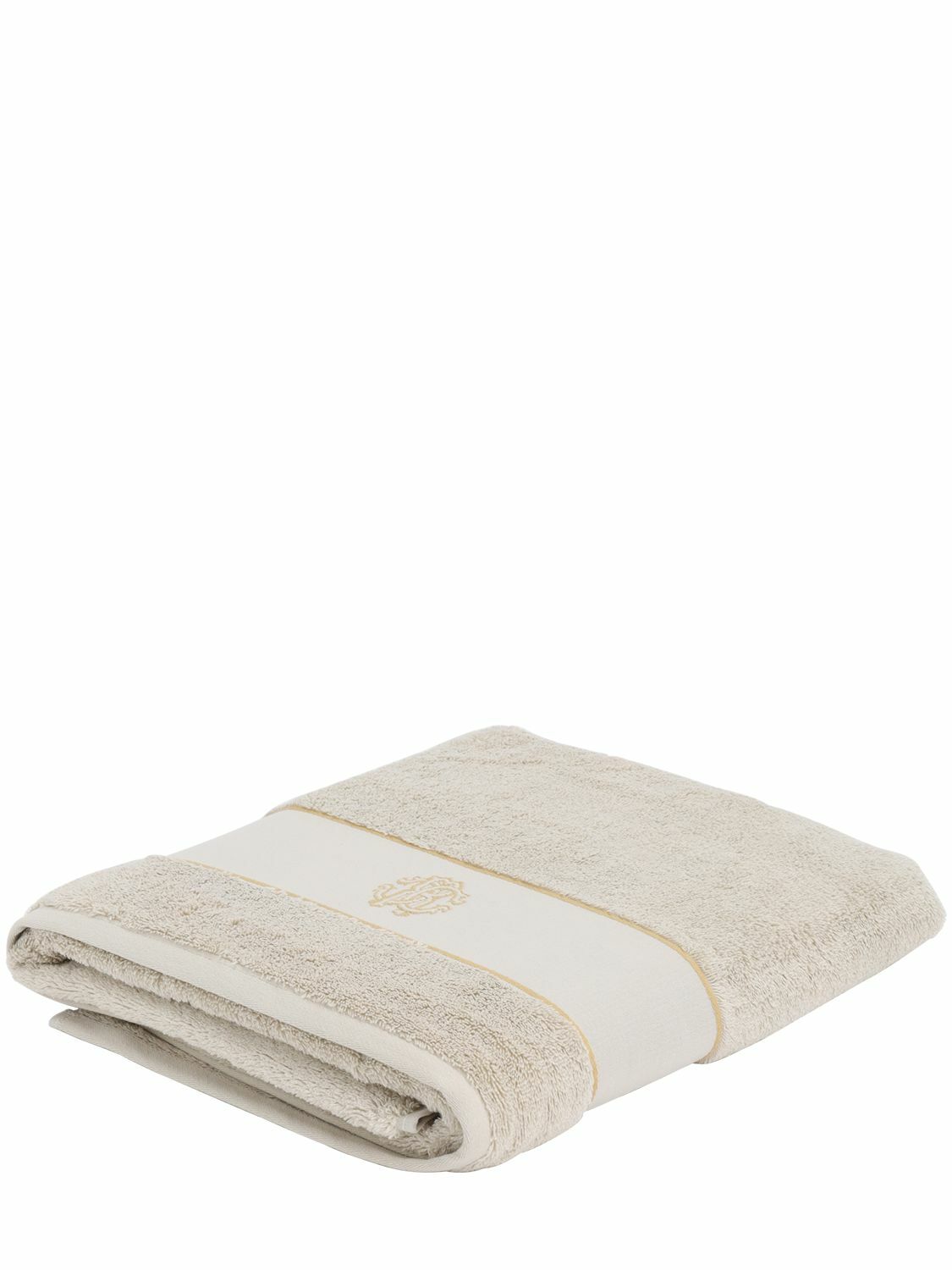 ROBERTO CAVALLI Gold New Beach Towel