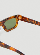Colpo Spotted Havana Sunglasses in Brown