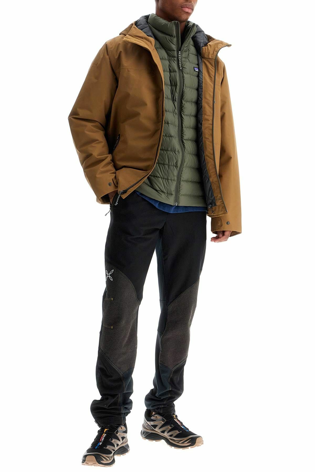 PATAGONIA windshadow hooded jacket Brown Patagonia