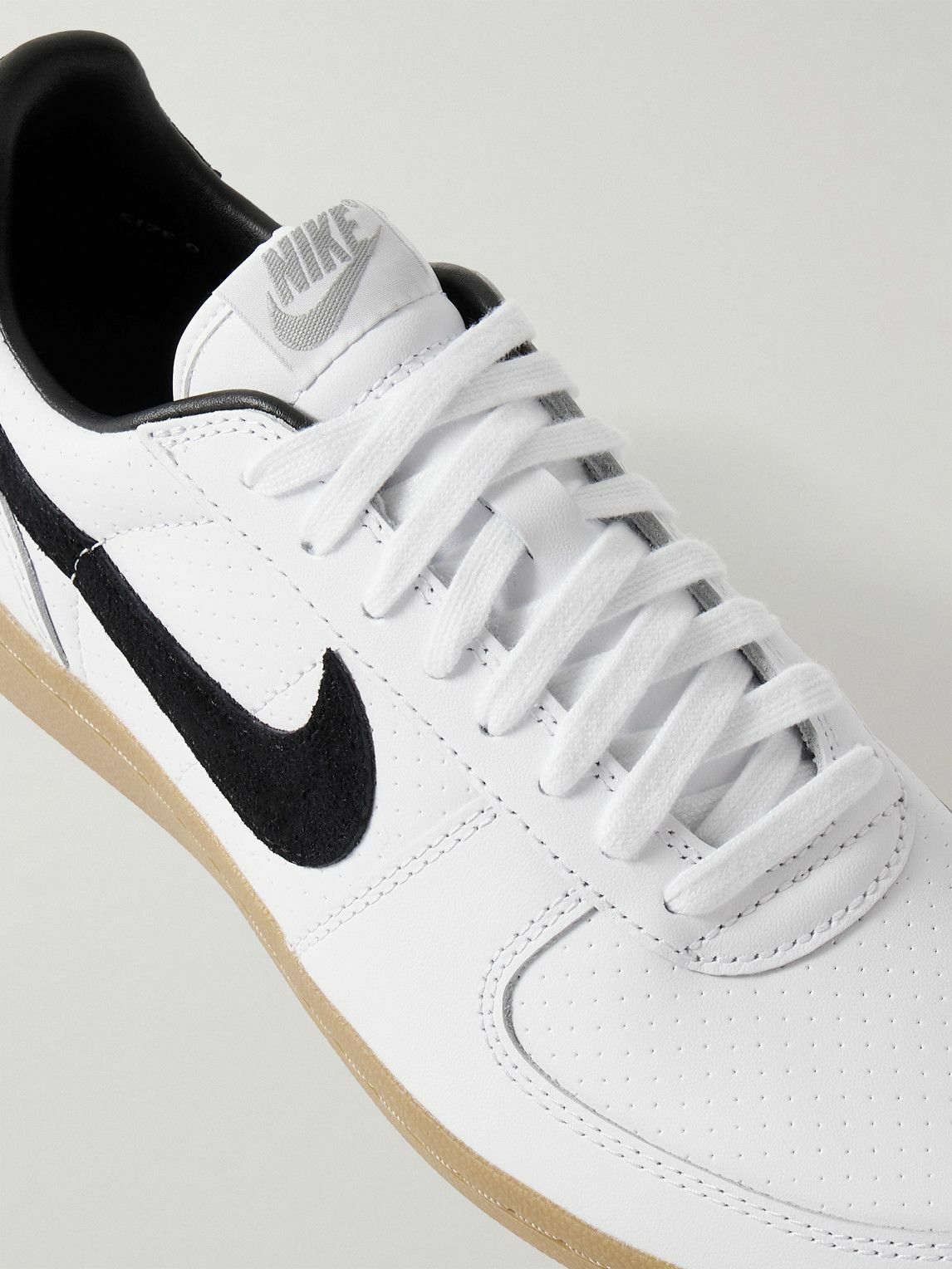 Nike - Field General 82 SP Suede-Trimmed Leather Sneakers - White