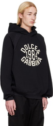 Dolce&Gabbana Black Paneled Hoodie