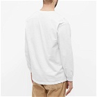 Flagstuff Men's Long Sleeve Strain T-Shirt in White
