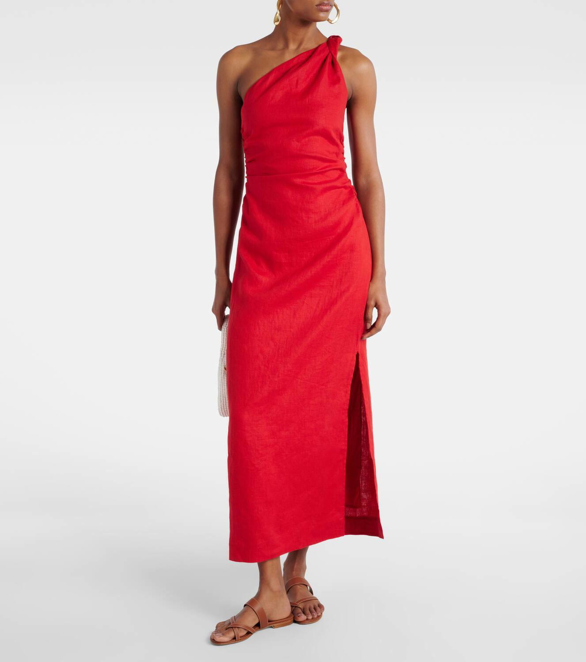 chinese dress ladies Aura One Shoulder Midi Dress main image 1
