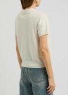 Aexae Cashmere Polo Jumper Off White
