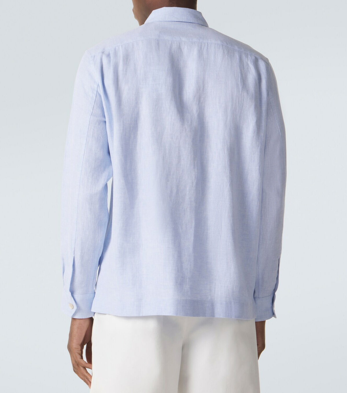 Brunello Cucinelli Linen and cotton-blend shirt