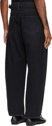 sacai Black Belted Jeans