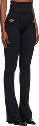 KNWLS Black Scythe Leggings