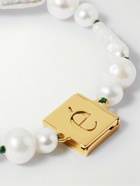 éliou - Donny Gold-Plated Freshwater Pearl Bracelet