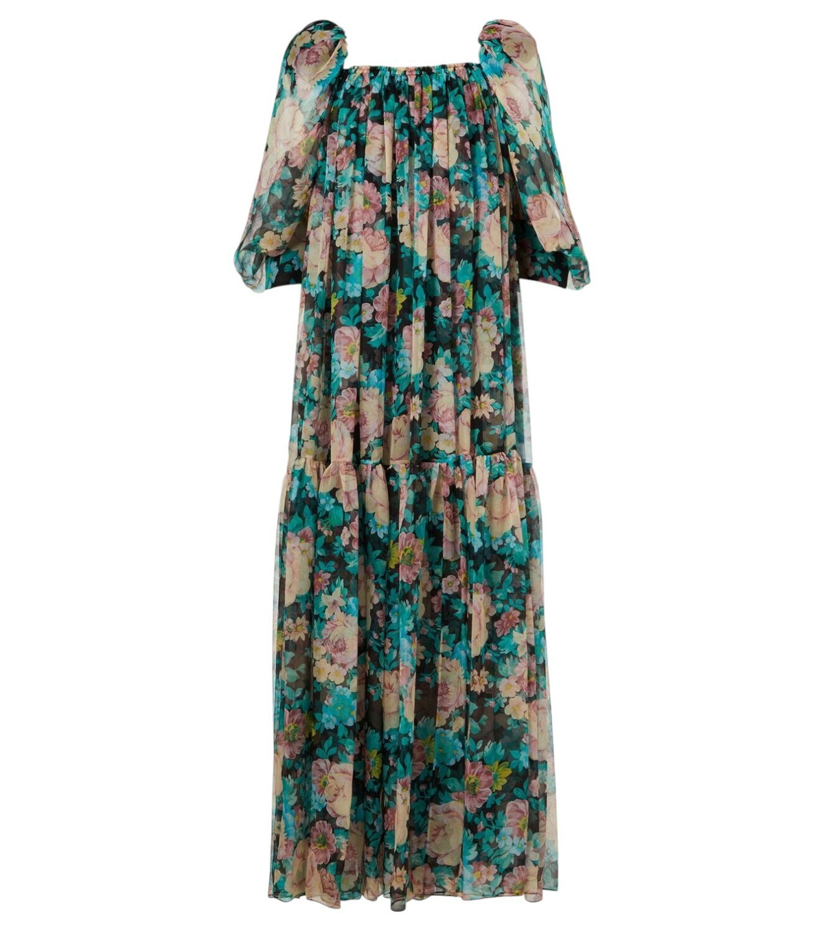 Chloe - Crochet-trimmed cutout wool maxi dress Chloe