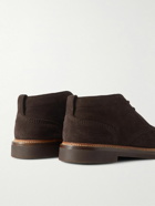 Dunhill - Apsley Suede Desert Boots - Brown